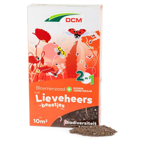 lieveheersbeestjes bloemenmengsel
